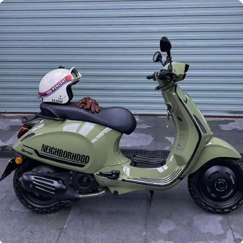 Model Kit Vespa - Motosiklet Pedal Montajı Arka Yolcu Ayak