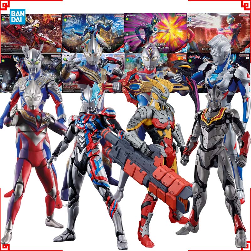 Model Kit Ultraman Zero - Bandai Ultraman Model Kiti FRS Tiga