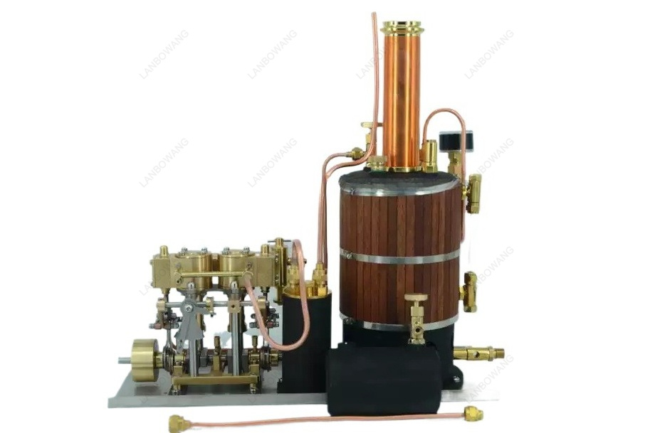 İki Silindirli, Pistonlu Buhar - Model Kit Engine incelemesi ve fiyatı