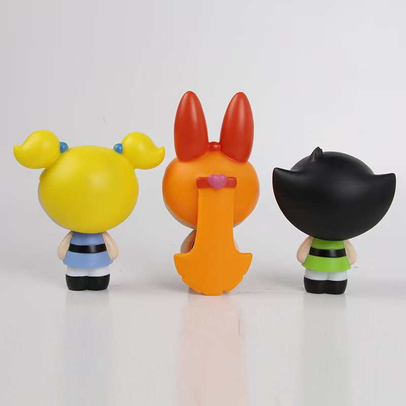 Powerpuff Girls PVC Figür Seti - Model Kit Anime Girl incelemesi ve fiyatı