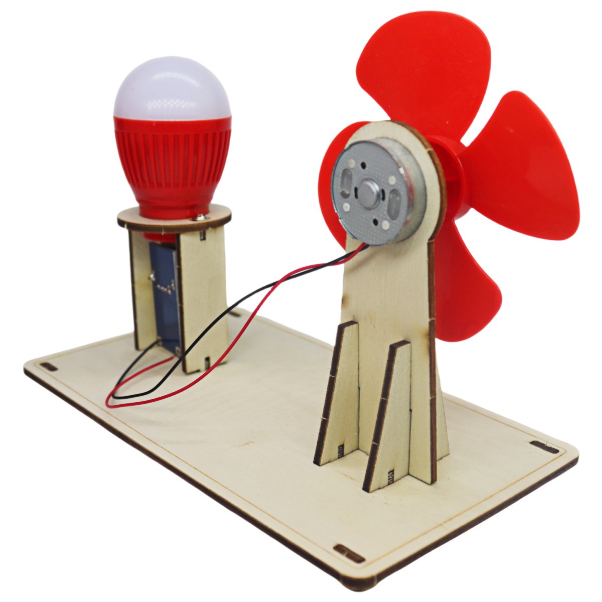 DIY Ahşap Rüzgar Türbini Model - Model Kit Fantasy incelemesi ve fiyatı