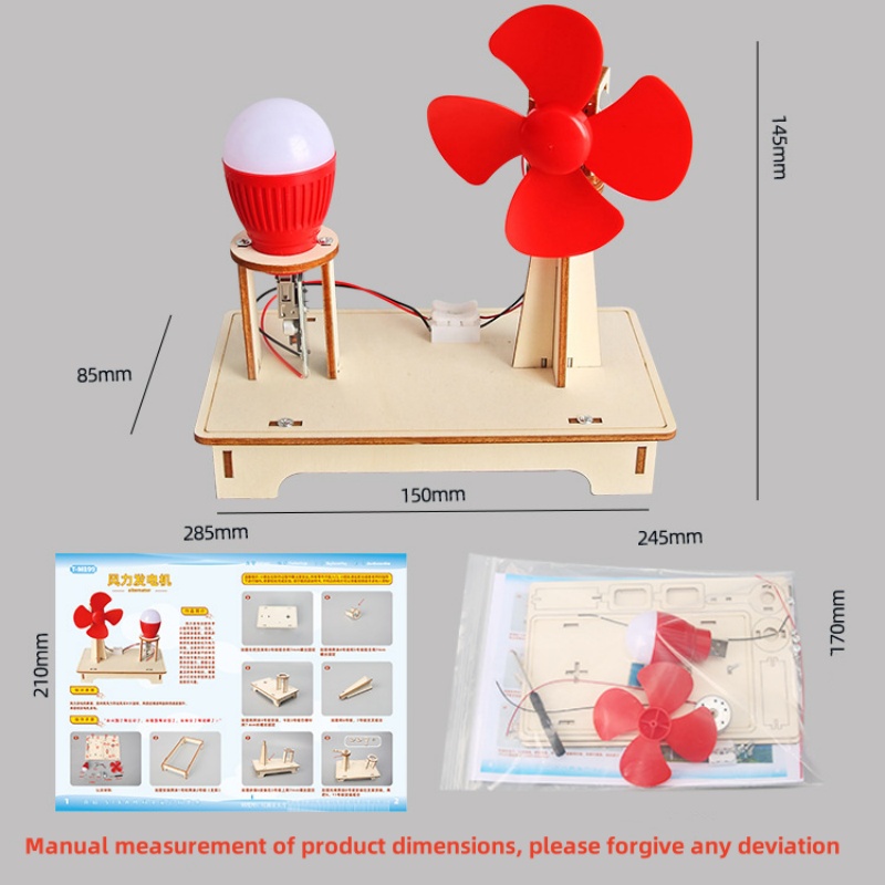 DIY Ahşap Rüzgar Türbini Model - Model Kit Fantasy incelemesi ve fiyatı